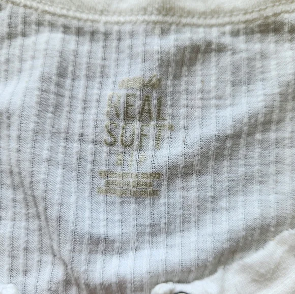 Aerie Real Soft Long Sleeve Oversized Top - Size Small - Picture 3 of 8